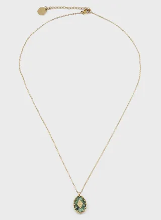 ALMAS DIAMOND PENDANT NECKLACE
