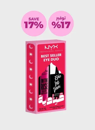 Best Seller Eye Duo - Epic Ink Liner + On The Rise Volume Liftscara, Savings 17%