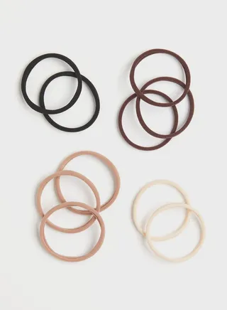 10-Pack Hair Elastics