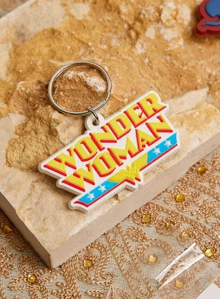 Dc Comics - Wonder Woman Logo (Rubber Keychain