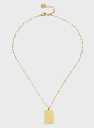 AKITO MOON PENDANT NECKLACE