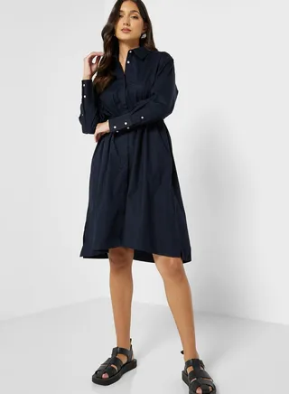 Button Down Shirt Dress