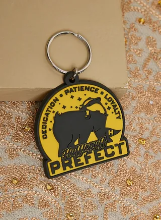 Harry Potter Clubhouse- Hufflepuff  - (Pvc Keychain