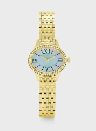 Nemi Analog Steel Strap Watch
