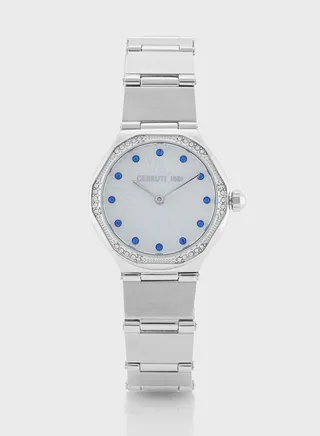 Rendinara Analog Steel Strap Watch