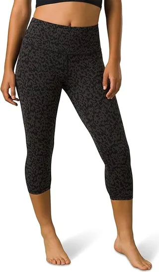 Prana Chakara Capris (Dark Iron Wild) Women's Casual Pants