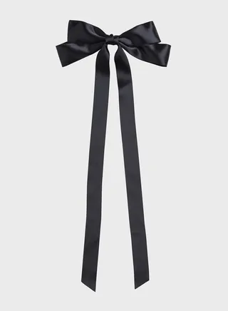Bow-Decorated Hair Clip