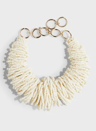 Glass-Bead Statement Bracelet