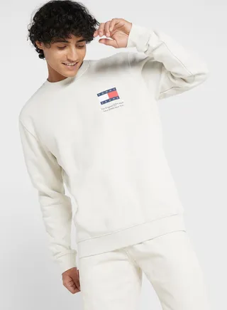 Monogram Crew Neck Sweatshirt