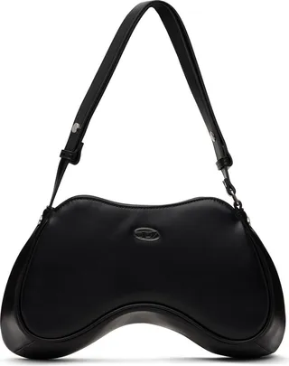 Diesel Black Play Shoulder Bag