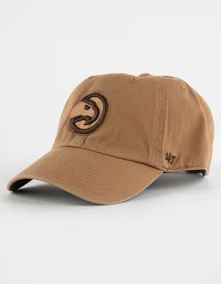 47 BRAND Atlanta Hawks '47 Clean Up Ballpark Strapback Hat