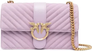 Love Birds quilted crossbody bag