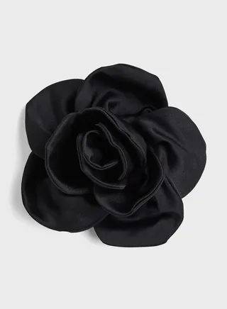 Flower-Shaped Hair Clip