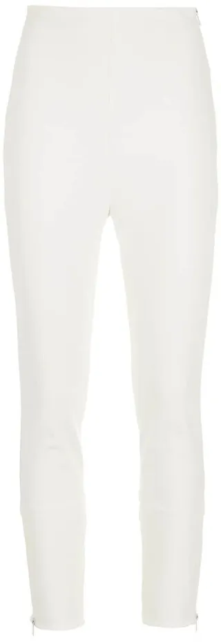 High Waist Skinny Trousers