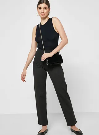 Cotton Rich Straight Leg Joggers