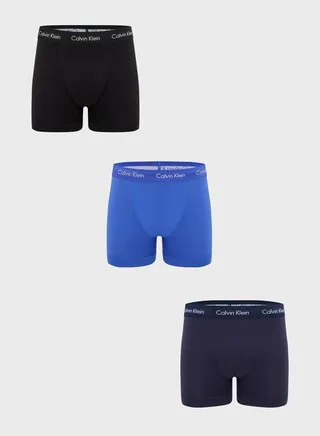 3 Pack Logo Band Trunks