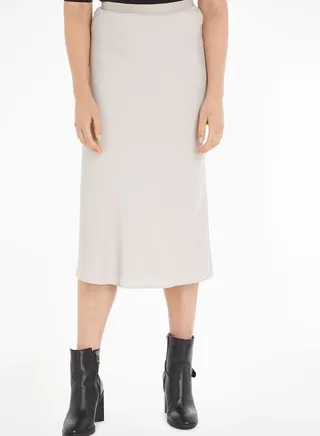High Waist Midi Skirt