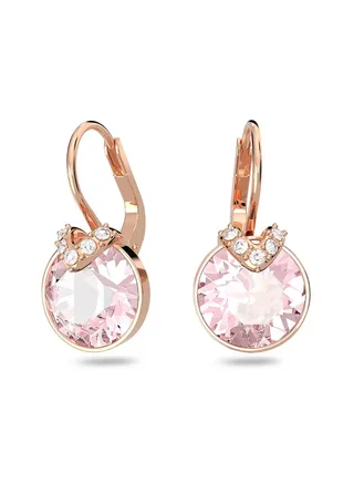 Bella Rose-Gold Tone Plated Drop Earrings