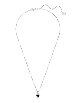 Stilla Rhodium Plated Pendant Necklace