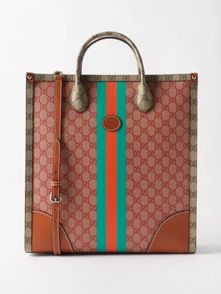GG Supreme Print Tote Bag
