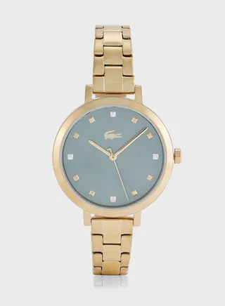 Steel Strap Analog Watch