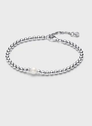 Treated Freshwater Cultured Pearl & Beads Bracelet