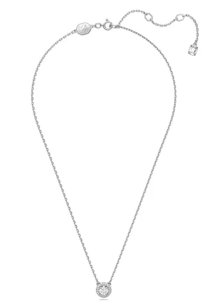 Constella Rhodium Plated Pendant Necklace