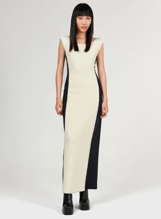 Monochrome Maxi Dress
