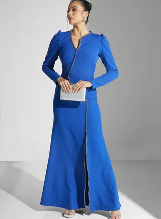 Puff Sleeve Gown