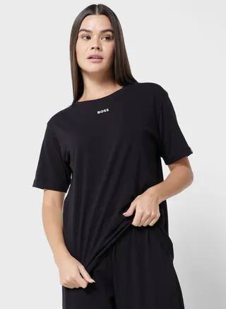 Crew Neck Logo T-Shirt