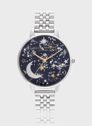 Celestial Steel Strap Analog Watch