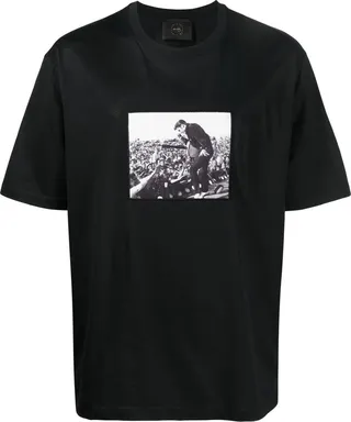 photograph-print T-shirt