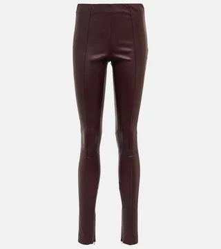 Leather leggins