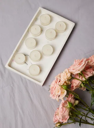 Tealights Bauble Holly Jolly