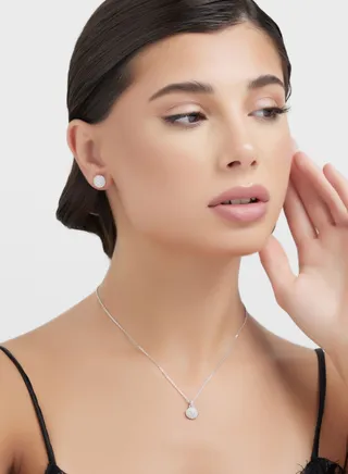 Meteora Set Necklace & Earrings