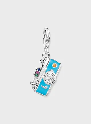 Thomas Sabo 925 Sterling Silver Multicoloured Charm Pendant For Women