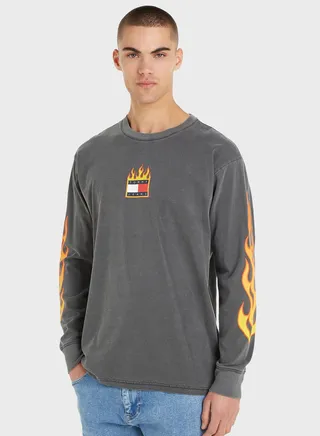 Graphic Crew Neck T-Shirt