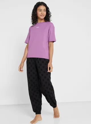 All Over Printed Track Pants