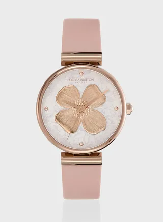 Ob Signature\nDogwood T-Bar Analog Watch