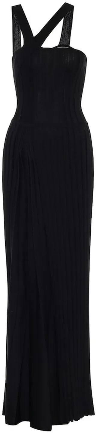 Lavina wool maxi dress