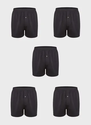 5 Pack Assorted Boxers