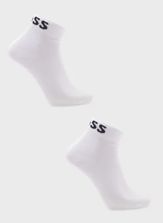 2 Pack Logo Socks