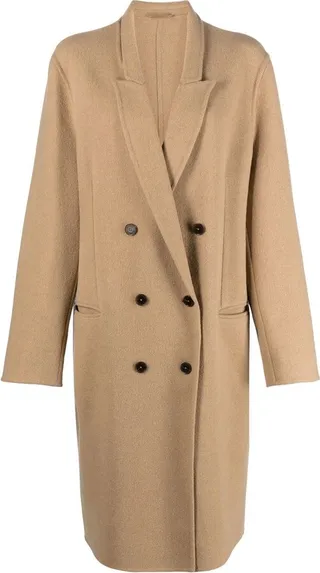 CLOSED- Wool Double-breasted Coat