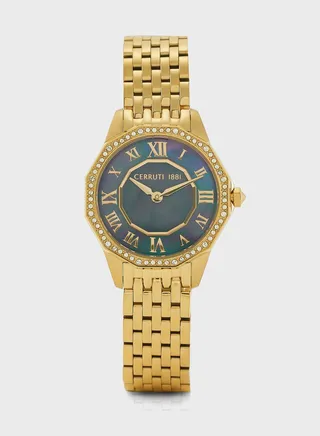 Jesina Analog Steel Strap Watch