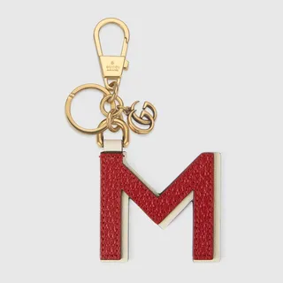 Letter M keychain