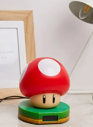 Super Mario Mushroom Digital Alarm Clock