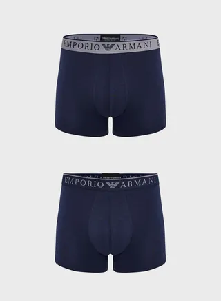2 Pack Logo Band Assorted Briefs