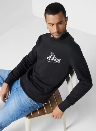 Logo Crew Neck Sweatshirt