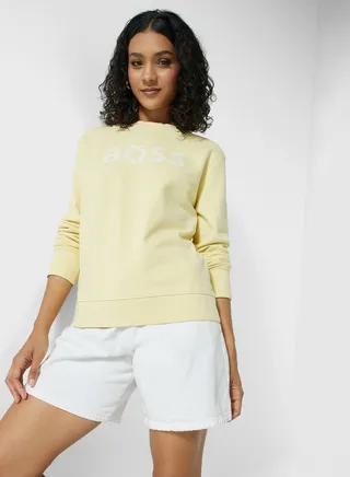 Crew Neck Logo Sweatshirt