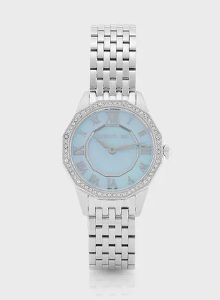 Jesina Analog Steel Strap Watch